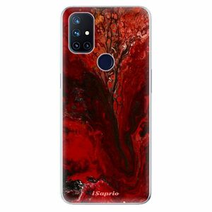 Odolné silikonové pouzdro iSaprio - RedMarble 17 - OnePlus Nord N10 5G obraz