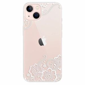 Odolné silikonové pouzdro iSaprio - White Lace 02 - iPhone 13 obraz