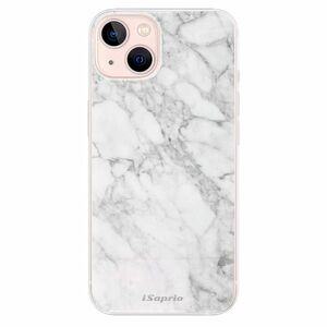 Odolné silikonové pouzdro iSaprio - SilverMarble 14 - iPhone 13 obraz