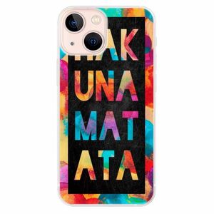 Odolné silikonové pouzdro iSaprio - Hakuna Matata 01 - iPhone 13 mini obraz