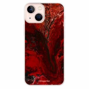 Odolné silikonové pouzdro iSaprio - RedMarble 17 - iPhone 13 mini obraz