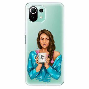 Odolné silikonové pouzdro iSaprio - Coffe Now - Brunette - Xiaomi Mi 11 Lite obraz