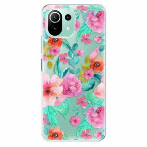 Odolné silikonové pouzdro iSaprio - Flower Pattern 01 - Xiaomi Mi 11 Lite obraz