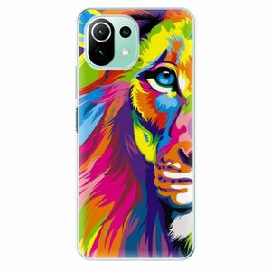 Odolné silikonové pouzdro iSaprio - Rainbow Lion - Xiaomi Mi 11 Lite obraz