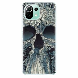 Odolné silikonové pouzdro iSaprio - Abstract Skull - Xiaomi Mi 11 Lite obraz