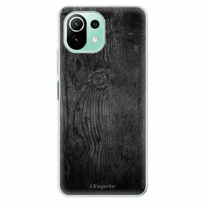 Odolné silikonové pouzdro iSaprio - Black Wood 13 - Xiaomi Mi 11 Lite obraz