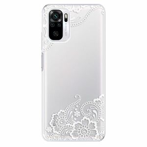 Odolné silikonové pouzdro iSaprio - White Lace 02 - Xiaomi Redmi Note 10 / Note 10S obraz