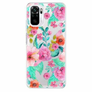 Odolné silikonové pouzdro iSaprio - Flower Pattern 01 - Xiaomi Redmi Note 10 / Note 10S obraz