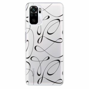 Odolné silikonové pouzdro iSaprio - Fancy - black - Xiaomi Redmi Note 10 / Note 10S obraz