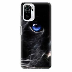 Odolné silikonové pouzdro iSaprio - Black Puma - Xiaomi Redmi Note 10 / Note 10S obraz