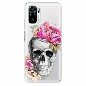 Odolné silikonové pouzdro iSaprio - Pretty Skull - Xiaomi Redmi Note 10 / Note 10S obraz