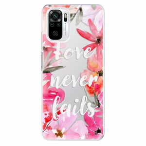 Odolné silikonové pouzdro iSaprio - Love Never Fails - Xiaomi Redmi Note 10 / Note 10S obraz