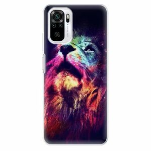 Odolné silikonové pouzdro iSaprio - Lion in Colors - Xiaomi Redmi Note 10 / Note 10S obraz