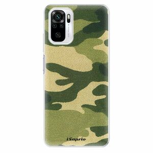 Odolné silikonové pouzdro iSaprio - Green Camuflage 01 - Xiaomi Redmi Note 10 / Note 10S obraz