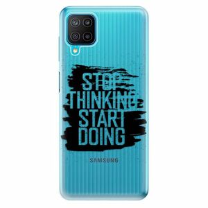 Odolné silikonové pouzdro iSaprio - Start Doing - black - Samsung Galaxy M12 obraz