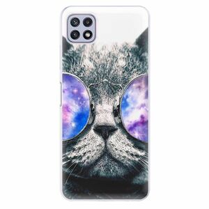 Odolné silikonové pouzdro iSaprio - Galaxy Cat - Samsung Galaxy A22 5G obraz