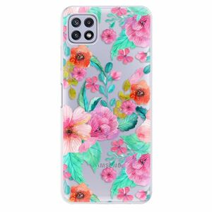 Odolné silikonové pouzdro iSaprio - Flower Pattern 01 - Samsung Galaxy A22 5G obraz