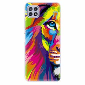 Odolné silikonové pouzdro iSaprio - Rainbow Lion - Samsung Galaxy A22 5G obraz