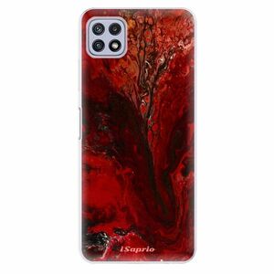 Odolné silikonové pouzdro iSaprio - RedMarble 17 - Samsung Galaxy A22 5G obraz