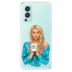 Odolné silikonové pouzdro iSaprio - Coffe Now - Blond - OnePlus Nord 2 5G obraz