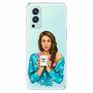 Odolné silikonové pouzdro iSaprio - Coffe Now - Brunette - OnePlus Nord 2 5G obraz