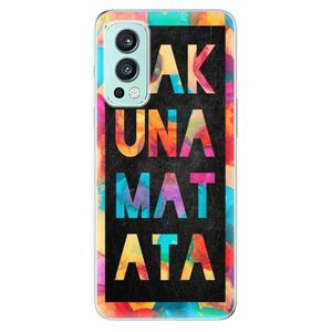 Odolné silikonové pouzdro iSaprio - Hakuna Matata 01 - OnePlus Nord 2 5G obraz