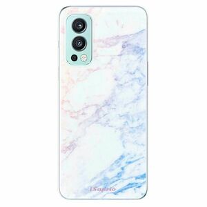 Odolné silikonové pouzdro iSaprio - Raibow Marble 10 - OnePlus Nord 2 5G obraz