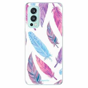 Odolné silikonové pouzdro iSaprio - Feather Pattern 10 - OnePlus Nord 2 5G obraz