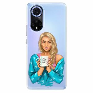 Odolné silikonové pouzdro iSaprio - Coffe Now - Blond - Huawei Nova 9 obraz