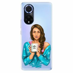 Odolné silikonové pouzdro iSaprio - Coffe Now - Brunette - Huawei Nova 9 obraz