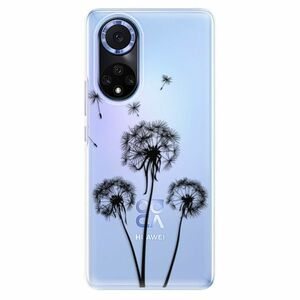 Odolné silikonové pouzdro iSaprio - Three Dandelions - black - Huawei Nova 9 obraz