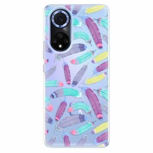 Odolné silikonové pouzdro iSaprio - Feather Pattern 01 - Huawei Nova 9 obraz