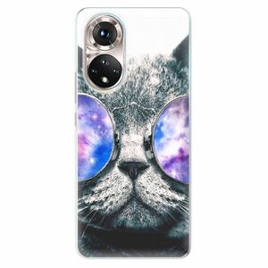 Odolné silikonové pouzdro iSaprio - Galaxy Cat - Honor 50 obraz