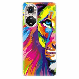 Odolné silikonové pouzdro iSaprio - Rainbow Lion - Honor 50 obraz