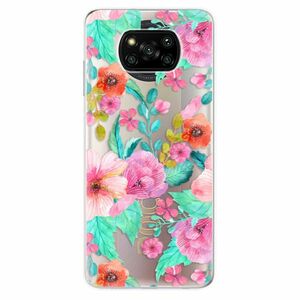 Odolné silikonové pouzdro iSaprio - Flower Pattern 01 - Xiaomi Poco X3 Pro / X3 NFC obraz