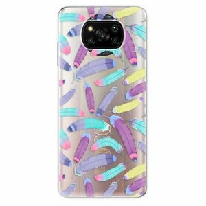 Odolné silikonové pouzdro iSaprio - Feather Pattern 01 - Xiaomi Poco X3 Pro / X3 NFC obraz