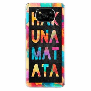 Odolné silikonové pouzdro iSaprio - Hakuna Matata 01 - Xiaomi Poco X3 Pro / X3 NFC obraz