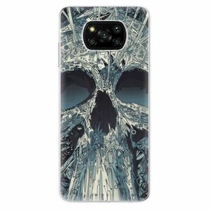 Odolné silikonové pouzdro iSaprio - Abstract Skull - Xiaomi Poco X3 Pro / X3 NFC obraz