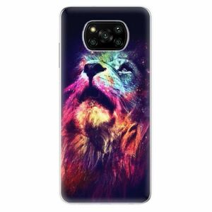 Odolné silikonové pouzdro iSaprio - Lion in Colors - Xiaomi Poco X3 Pro / X3 NFC obraz