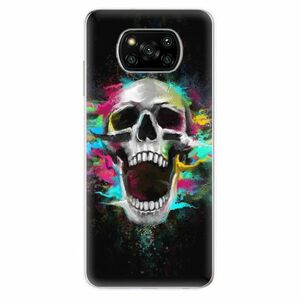 Odolné silikonové pouzdro iSaprio - Skull in Colors - Xiaomi Poco X3 Pro / X3 NFC obraz