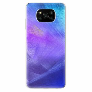 Odolné silikonové pouzdro iSaprio - Purple Feathers - Xiaomi Poco X3 Pro / X3 NFC obraz