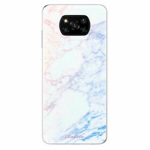 Odolné silikonové pouzdro iSaprio - Raibow Marble 10 - Xiaomi Poco X3 Pro / X3 NFC obraz