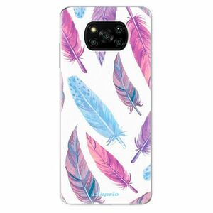 Odolné silikonové pouzdro iSaprio - Feather Pattern 10 - Xiaomi Poco X3 Pro / X3 NFC obraz