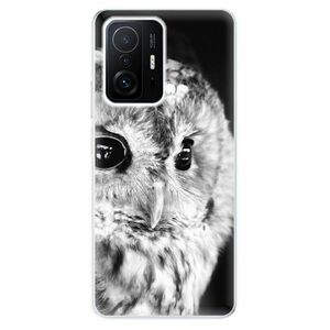 Odolné silikonové pouzdro iSaprio - BW Owl - Xiaomi 11T / 11T Pro obraz