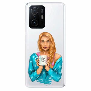 Odolné silikonové pouzdro iSaprio - Coffe Now - Redhead - Xiaomi 11T / 11T Pro obraz