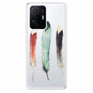 Odolné silikonové pouzdro iSaprio - Three Feathers - Xiaomi 11T / 11T Pro obraz