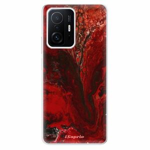 Odolné silikonové pouzdro iSaprio - RedMarble 17 - Xiaomi 11T / 11T Pro obraz