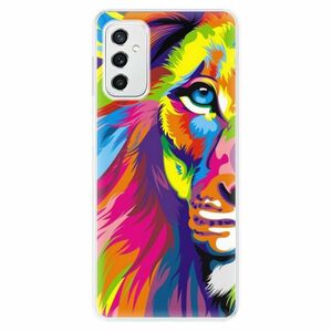 Odolné silikonové pouzdro iSaprio - Rainbow Lion - Samsung Galaxy M52 5G obraz