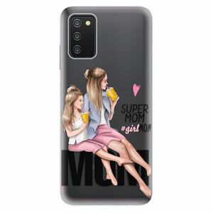 Odolné silikonové pouzdro iSaprio - Milk Shake - Blond - Samsung Galaxy A03s obraz