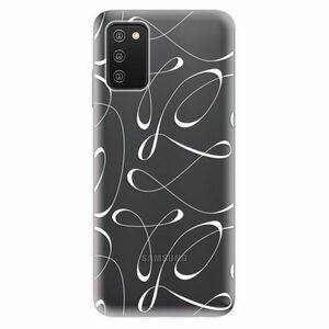 Odolné silikonové pouzdro iSaprio - Fancy - white - Samsung Galaxy A03s obraz